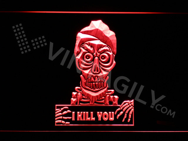 Achmed - Silence, I kill you LED Sign - Red - TheLedHeroes