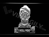 Achmed - Silence, I kill you LED Sign - White - TheLedHeroes