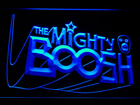 FREE The Mighty Boosh Comedy LED Sign - Blue - TheLedHeroes