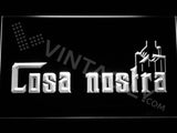 Cosa Nostra LED Sign - White - TheLedHeroes