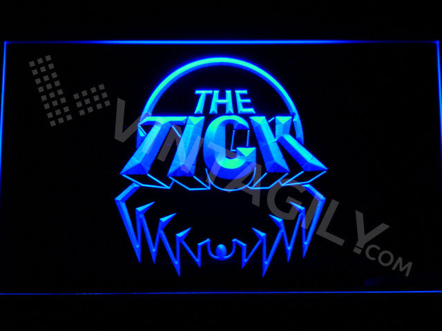 The Tick Comic LED Sign - Blue - TheLedHeroes