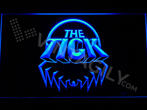 The Tick Comic LED Sign - Blue - TheLedHeroes