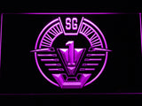 Stargate SG-1 Milky Way Glyphs LED Sign - Purple - TheLedHeroes