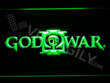 FREE God Of War 3 LED Sign - Green - TheLedHeroes