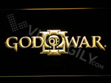 FREE God Of War 3 LED Sign - Yellow - TheLedHeroes