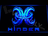 FREE Hinder Rock Band LED Sign - Blue - TheLedHeroes