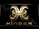 Hinder Rock Band LED Sign - Yellow - TheLedHeroes