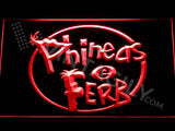 Phineas and Ferb LED Sign - Red - TheLedHeroes