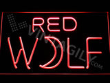 Red Wolf LED Sign - Red - TheLedHeroes