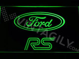 Ford RS LED Neon Sign USB - Green - TheLedHeroes