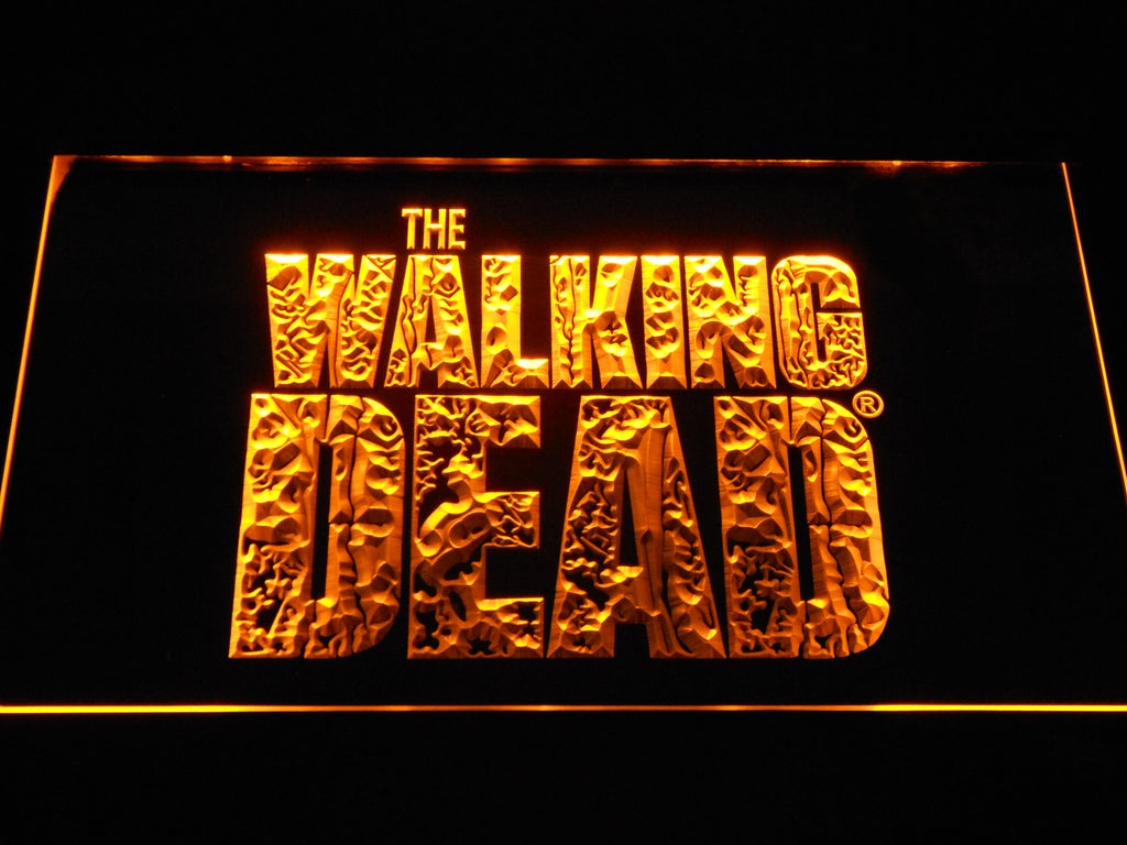 FREE The Walking Dead LED Sign - Yellow - TheLedHeroes