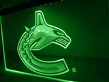 Vancouver Canucks LED Neon Sign USB - Green - TheLedHeroes