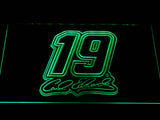 Carl Edwards LED Sign - Green - TheLedHeroes