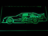 Justin Allgaier 2 LED Neon Sign Electrical - Green - TheLedHeroes