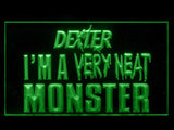 Dexter Morgan Neat Monster LED Neon Sign USB - Green - TheLedHeroes
