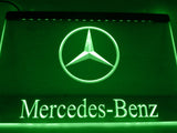 Mercedes Benz 2 LED Neon Sign Electrical - Green - TheLedHeroes