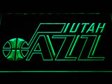 Utah Jazz 2 LED Neon Sign USB - Green - TheLedHeroes