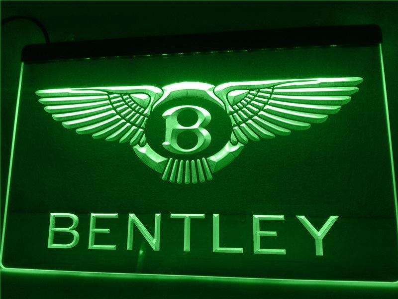 Bentley LED Neon Sign Electrical - Green - TheLedHeroes
