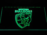 Western Bulldogs LED Neon Sign USB - Green - TheLedHeroes