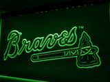 FREE Atlanta Braves LED Sign - Green - TheLedHeroes
