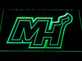 Miami Heat 2 LED Sign - Green - TheLedHeroes