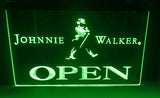 FREE Johnnie Walker Open LED Sign - Green - TheLedHeroes