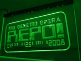 Repo! The Genetic Opera LED Neon Sign USB - Green - TheLedHeroes