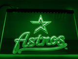 FREE Houston Astros (2) LED Sign - Green - TheLedHeroes