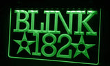 Blink 182 (2) LED Neon Sign USB - Green - TheLedHeroes