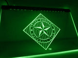 Texas Rangers (7) LED Neon Sign USB - Green - TheLedHeroes