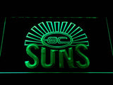 Gold Coast Football Club LED Neon Sign USB - Green - TheLedHeroes