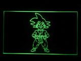 Dragon Ball Z GT Super Saiya Son Goku LED Neon Sign USB - Green - TheLedHeroes