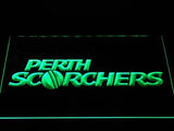 Perth Scorchers LED Neon Sign Electrical - Green - TheLedHeroes