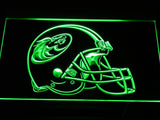 FREE Austin Wranglers Helmet LED Sign - Green - TheLedHeroes