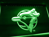 Toronto Blue Jays (7) LED Neon Sign Electrical - Green - TheLedHeroes