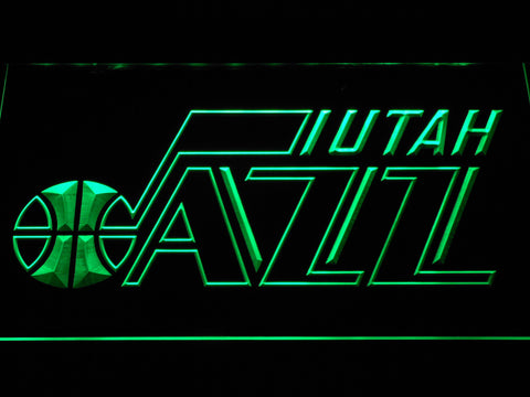 Utah Jazz 2 LED Sign - Green - TheLedHeroes