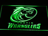 Austin Wranglers LED Sign - Green - TheLedHeroes