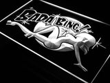 Bada Bing Sexy Nude Girl LED Sign - White - TheLedHeroes