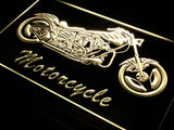 FREE Motorcycle Bike Sales Services LED Sign - Yellow - TheLedHeroes