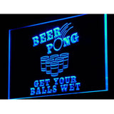 FREE Beer Pong Get Your Balls Wet LED Sign -  - TheLedHeroes