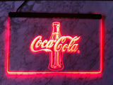 Coca Cola Bottle 2 LED Neon Sign USB - Red - TheLedHeroes