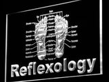 Reflexology Foot Massage LED Neon Sign Electrical - White - TheLedHeroes