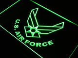 US Air Force Military LED Neon Sign USB - Green - TheLedHeroes