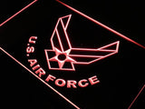 US Air Force Military LED Neon Sign USB - Red - TheLedHeroes