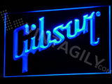 Gibson LED Sign - Blue - TheLedHeroes