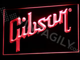 Gibson LED Sign - Red - TheLedHeroes