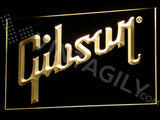 Gibson LED Sign - Yellow - TheLedHeroes
