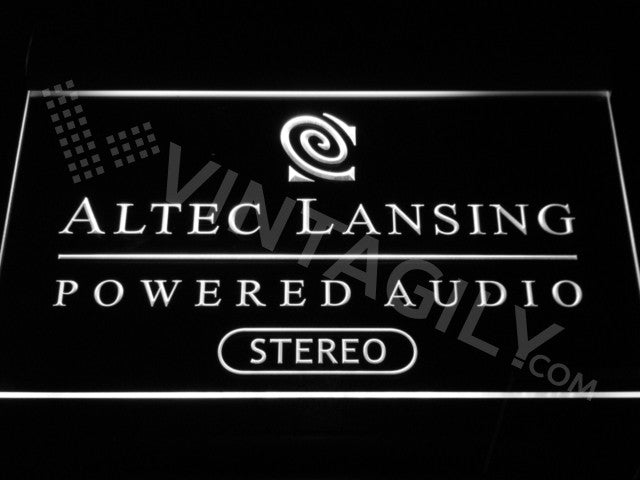 FREE Altec Lansing LED Sign - White - TheLedHeroes