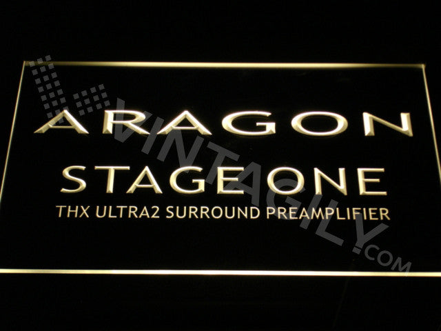 Aragon Stage One LED Sign - Yellow - TheLedHeroes