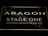 Aragon Stage One LED Neon Sign Electrical - Yellow - TheLedHeroes